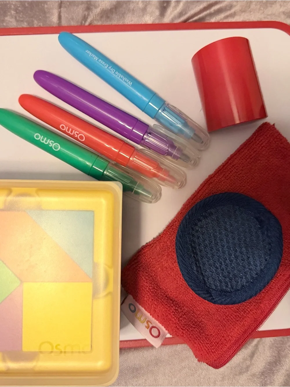 Osmo Kids Learning Activity Set with Multicolor Pens and Puzzle